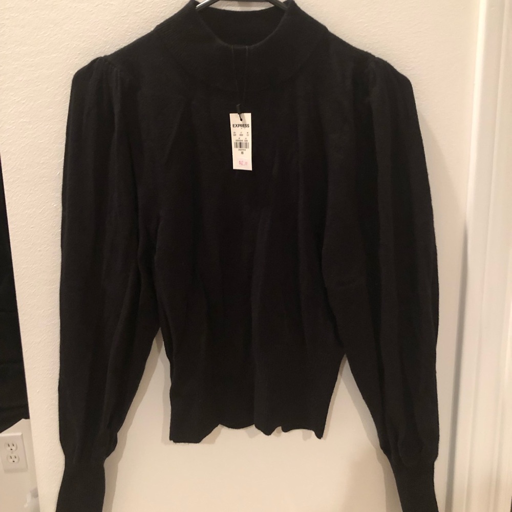 Black sweater